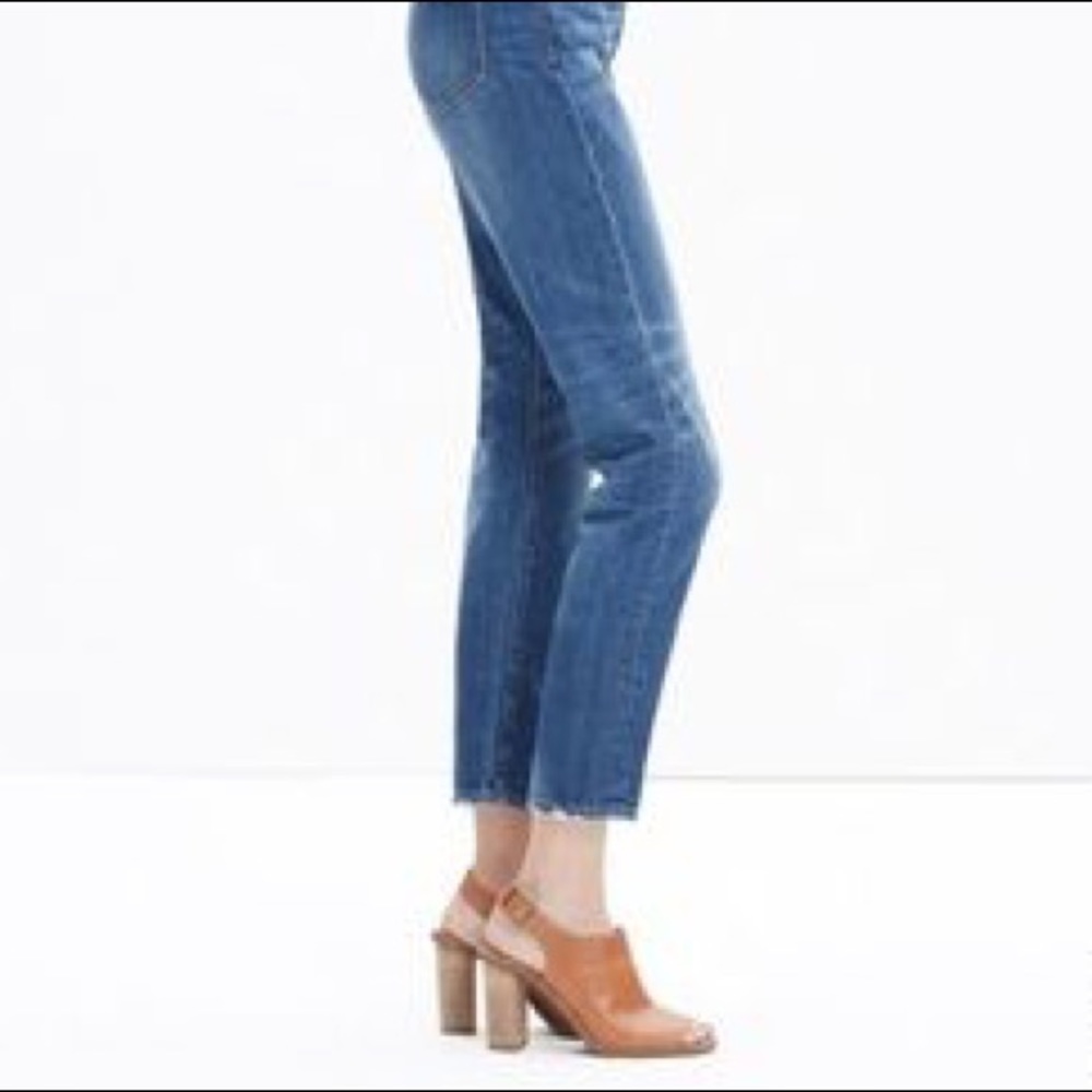 MADEWELL cruiser straight jeans in Preston wash